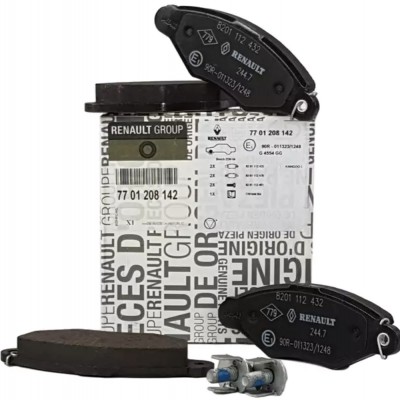 Kango 1-I Kango 2-II Ön Fren Balatası Takım (1997-2008) 7701208142