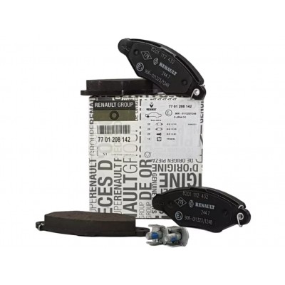 Kango 1-I Kango 2-II Ön Fren Balatası Takım (1997-2008) 7701208142