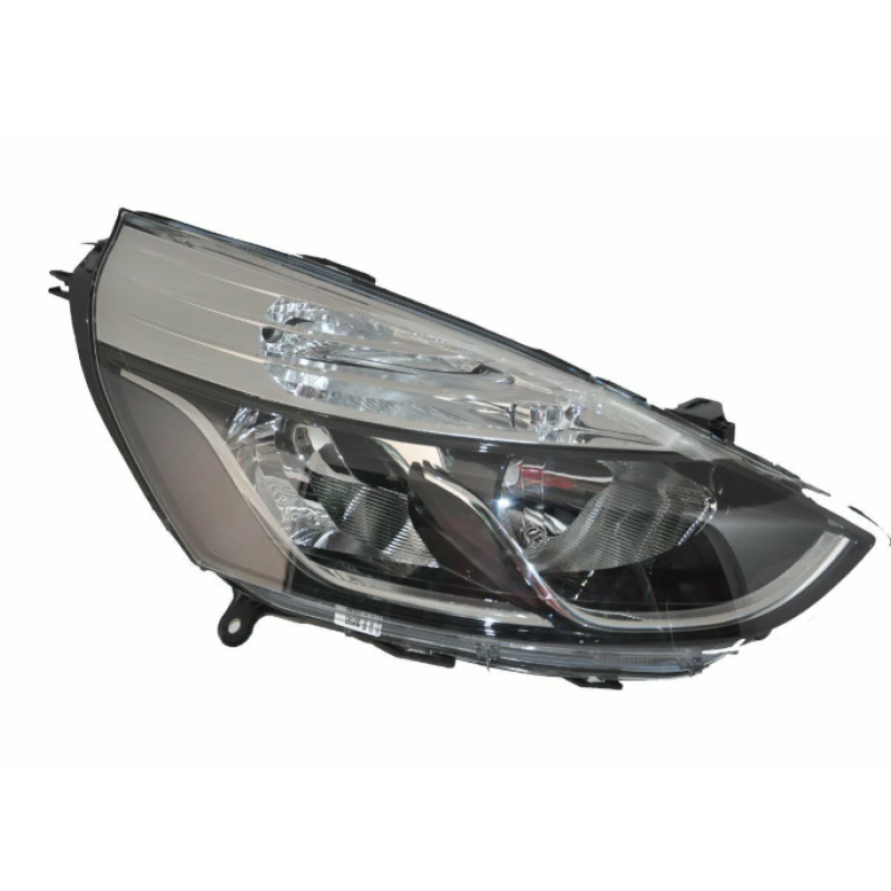 Clio 4-IV Sağ Far Lambası Komple (Alt Siyah+Nikelaj Çizgi) (2013-2015) 260106624R