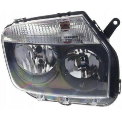 Duster 1-I Sağ Far Lambası Siyah (2009-2012) 260103738R-260609877R -Renault Mais