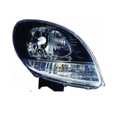 Kango 2-II Sağ Ön Far Lambası Siyah (2003-2008) 7701062427-260104911R -Renault Mais