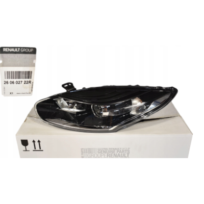 Orjinal MEGANE 3 SOL FAR MERCEKLİ MAKYAJLI SİYAH KROM 260602722R